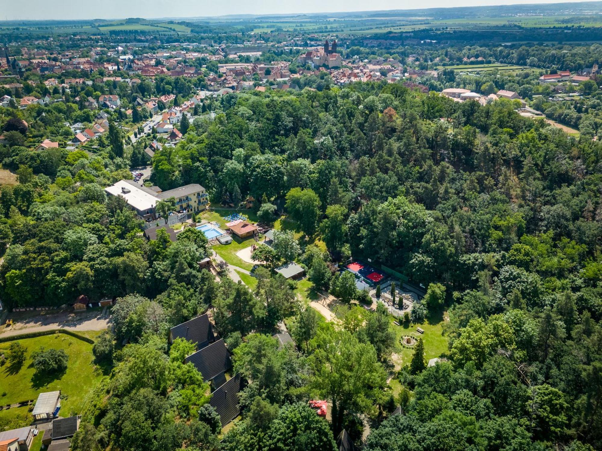 Hotel Family Club Harz Quedlinburg Esterno foto