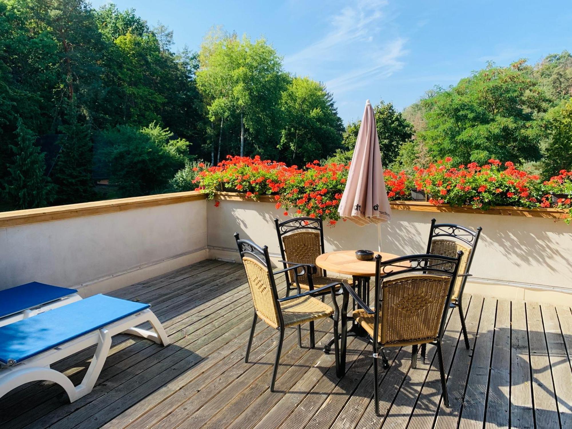 Hotel Family Club Harz Quedlinburg Esterno foto